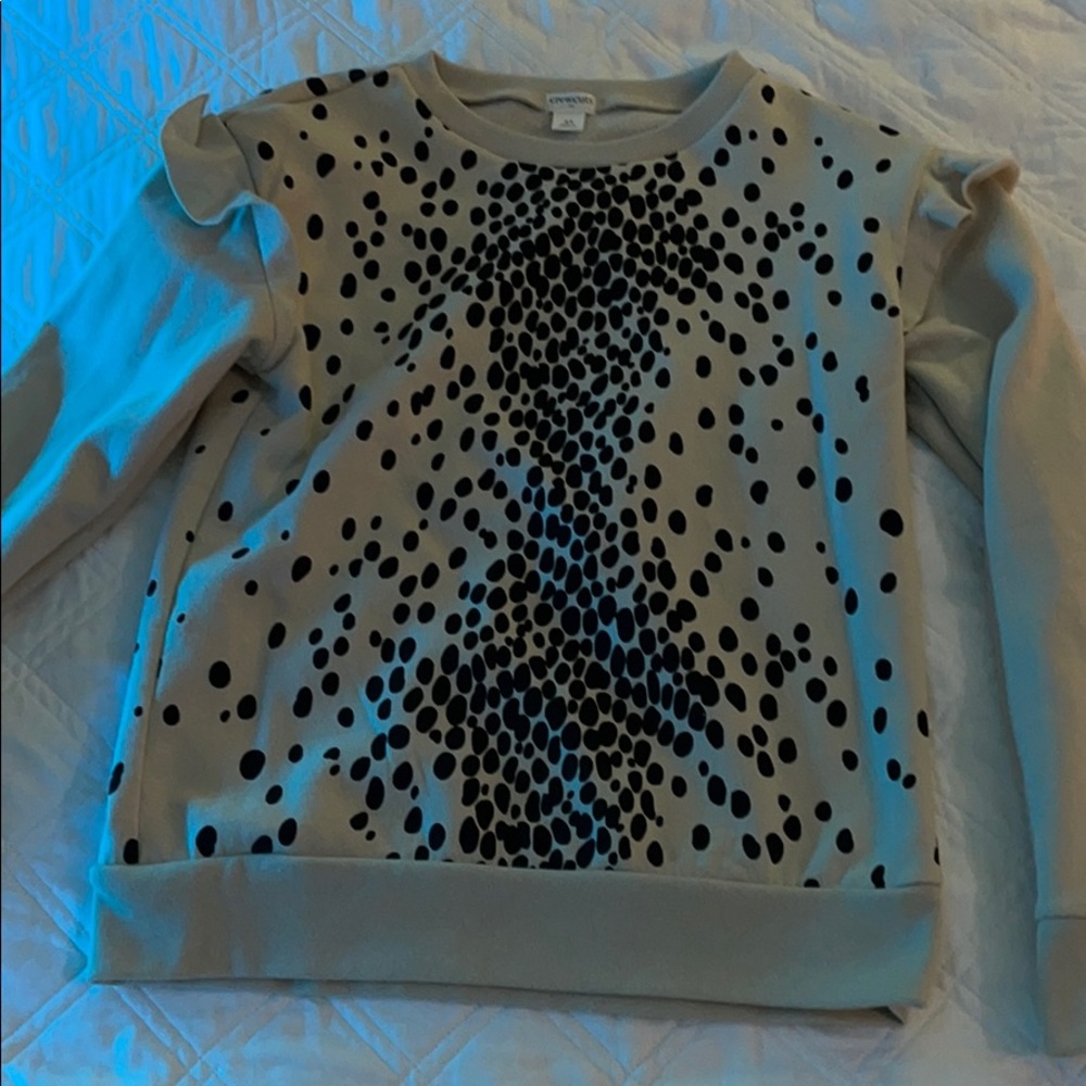 jcrew girls sweatshirt